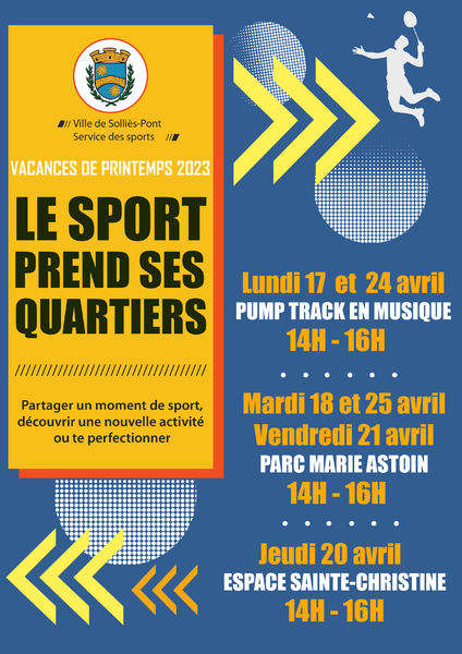 Le sport prend ses quartiers