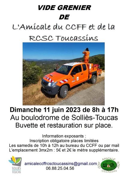 Vide greniers du CCFF
