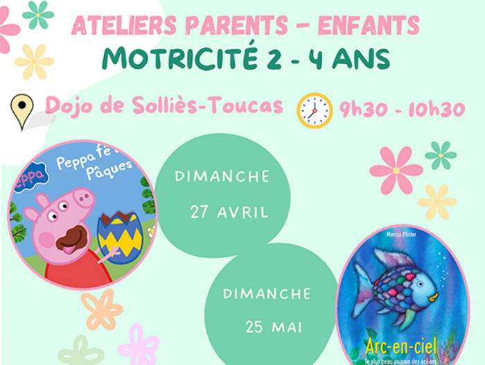 Atelier moticité parents / enfants_Solliès-Toucas