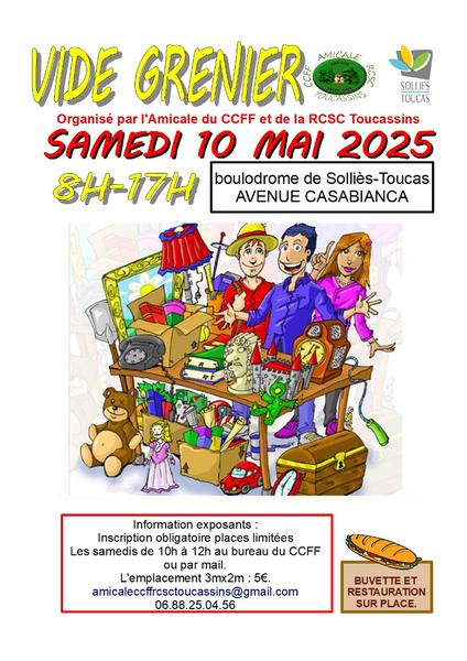 Vide greniers du CCFF