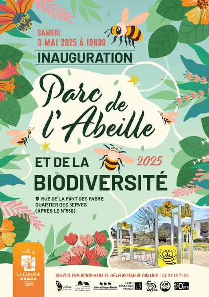 Inauguration du Parc de l’Abeille et de la Biodiversité_La Farlède