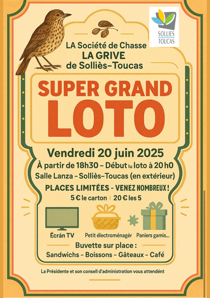 Super loto en plein air_Solliès-Toucas