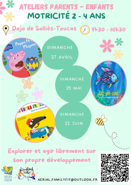 Atelier moticité parents / enfants_Solliès-Toucas