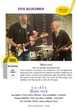 Les Voix départementales – Concert « Blues rock »_Belgentier