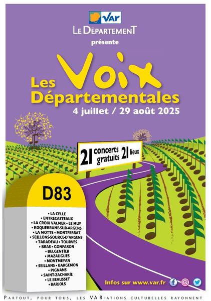 Les Voix départementales – Concert « Blues rock »_Belgentier
