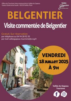 Visite commentée de Belgentier_Belgentier