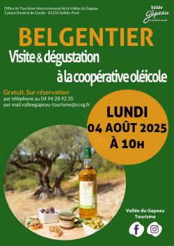 Visite et dégustation à la Coopérative oléicole La Belgentiéroise_Belgentier