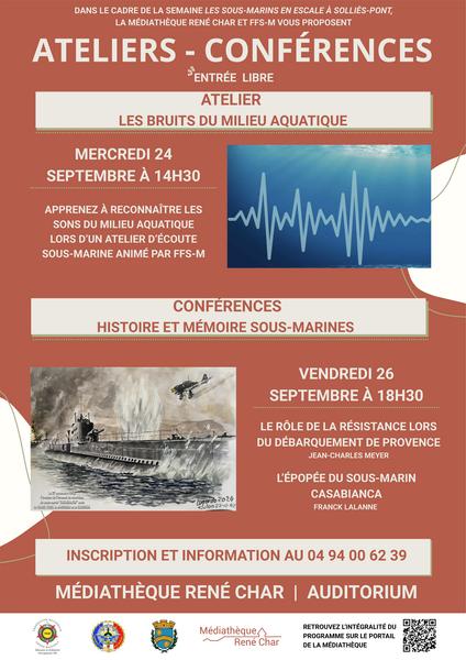 Ateliers – Conférences_Solliès-Pont