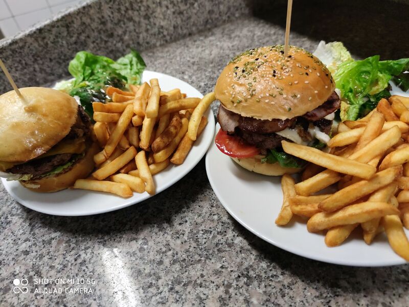 Burger frites
