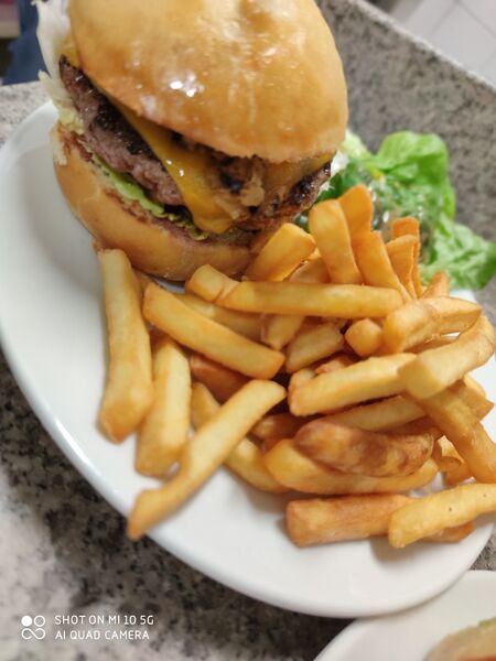 Burger frites