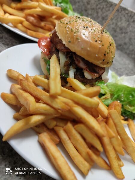 Burger frites